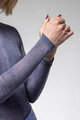 ALÉ Cycling long sleeve t-shirt - INTIMO KNITTED - blue