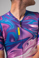 ALÉ Cycling short sleeve jersey - SMOOTHIE - blue/purple