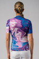 ALÉ Cycling short sleeve jersey - SMOOTHIE - purple/blue