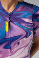 ALÉ Cycling short sleeve jersey - SMOOTHIE - purple/blue