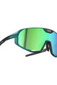 NEON Cycling sunglasses - VOLCANO - turquoise/black