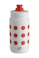 ELITE Cycling water bottle - FLY 550 TDF 2025 - white/red
