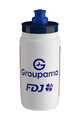 ELITE Cycling water bottle - FLY 550 GROUPAMA-FDJ 2025 - white/blue