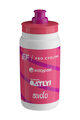 ELITE Cycling water bottle - FLY 550 TEAM EF PRO CYCLING CANNONDALE 2025 - pink/white