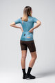 GOBIK Cycling short sleeve jersey - STARK - light blue