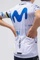 GOBIK Cycling short sleeve jersey - ROCKET MOVISTAR TEAM 26 - white