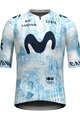 GOBIK Cycling short sleeve jersey - INFINITY MOVISTAR TEAM 24 - light blue/white