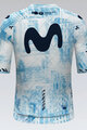 GOBIK Cycling short sleeve jersey - INFINITY MOVISTAR TEAM 24 - light blue/white