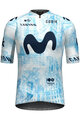 GOBIK Cycling short sleeve jersey - ODYSSEY MOVISTAR TEAM 24 - light blue/white