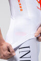 GOBIK Cycling short sleeve jersey - ODYSSEY - white/orange