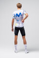 GOBIK Cycling short sleeve jersey - ODYSSEY MOVISTAR TEAM 26 - white/blue