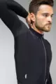 GOBIK Cycling winter long sleeve jersey - PACER SOLID - black