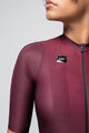 GOBIK Cycling short sleeve jersey - ATTITUDE 2.0 - bordeaux