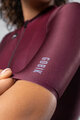 GOBIK Cycling short sleeve jersey - ATTITUDE 2.0 - bordeaux