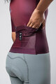 GOBIK Cycling short sleeve jersey - ATTITUDE 2.0 - bordeaux