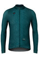 GOBIK Cycling winter long sleeve jersey - HYDER - green