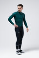 GOBIK Cycling winter long sleeve jersey - HYDER - green