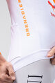 GOBIK Cycling summer long sleeve jersey - HYDER - white/orange