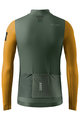 GOBIK Cycling winter long sleeve jersey - SUPERHYDER - yellow/green