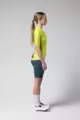 GOBIK Cycling short sleeve jersey - CX PRO 3.0 - yellow/green