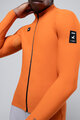 GOBIK Cycling winter long sleeve jersey - PACER SOLID 2.0 - orange