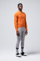 GOBIK Cycling winter long sleeve jersey - PACER SOLID 2.0 - orange