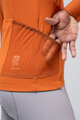 GOBIK Cycling winter long sleeve jersey - PACER SOLID 2.0 - orange