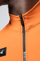 GOBIK Cycling winter long sleeve jersey - PACER SOLID 2.0 - orange