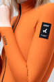 GOBIK Cycling winter long sleeve jersey - PACER SOLID 2.0 - orange