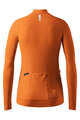 GOBIK Cycling winter long sleeve jersey - PACER SOLID 2.0 - orange