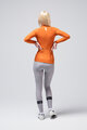 GOBIK Cycling winter long sleeve jersey - PACER SOLID 2.0 - orange