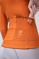 GOBIK Cycling winter long sleeve jersey - PACER SOLID 2.0 - orange