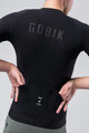 GOBIK Cycling short sleeve jersey - CX SOLID - black