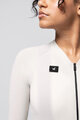 GOBIK Cycling short sleeve jersey - CX SOLID - ivory