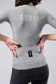 GOBIK Cycling short sleeve jersey - CX SOLID - grey