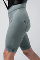 GOBIK Cycling bib shorts - MATT COMPACT 2.0 - grey/green