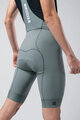 GOBIK Cycling bib shorts - MATT COMPACT 2.0 - grey/green