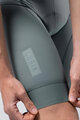 GOBIK Cycling bib shorts - MATT COMPACT 2.0 - grey/green