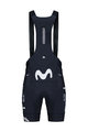 GOBIK Cycling bib shorts - REVOLUTION 2.0 K10 MOVISTAR TEAM 2024 - blue/white