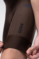 GOBIK Cycling bib shorts - GRIT 2.0  - brown