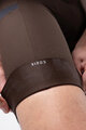 GOBIK Cycling bib shorts - GRIT 2.0  - brown