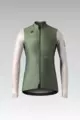 GOBIK Cycling windproof jacket - SKIMO PRO WOMEN - ivory/green