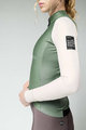 GOBIK Cycling windproof jacket - SKIMO PRO WOMEN - ivory/green