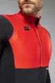 GOBIK Cycling thermal jacket - MIST BLEND - orange/black