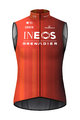 GOBIK Cycling gilet - PLUS 2.0 INEOS GRENADIERS 2024 - red/orange