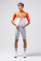 GOBIK Cycling gilet - PLUS 2.0 - white/orange