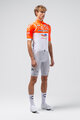 GOBIK Cycling gilet - PLUS 2.0 - white/orange