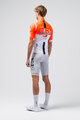 GOBIK Cycling gilet - PLUS 2.0 - white/orange