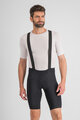 SPORTFUL Cycling bib shorts - SRK - black