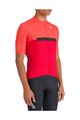 SPORTFUL Cycling short sleeve jersey - PISTA - red
